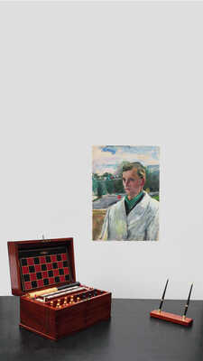 Лекомцев Константин Михайлович. Мужской портрет. ВДНХ